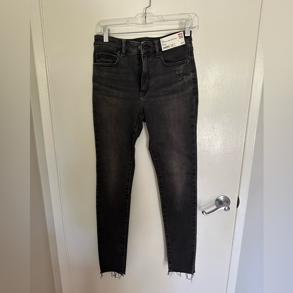 Uniqlo ultra stretch skinny high rise jeans 26